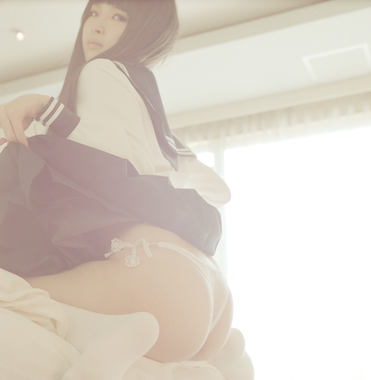 [Cosplay] Awesome body School Girl Cosplay Set